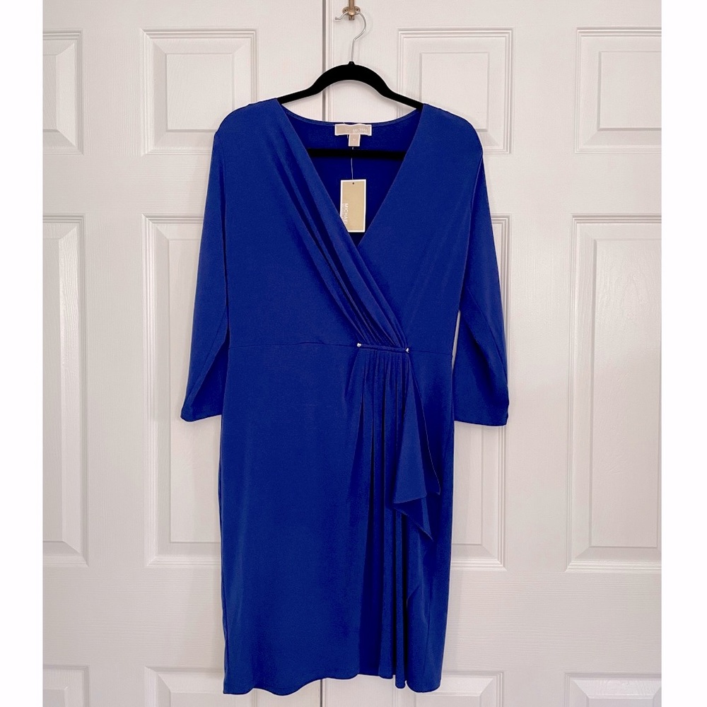 NWT Michael Kors Basics Dress in Blue
